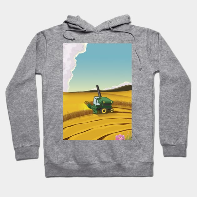 Combine Harvest Hoodie by nickemporium1